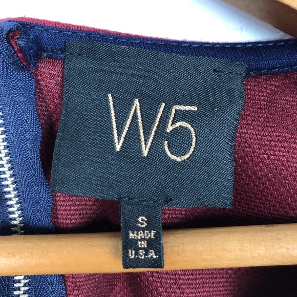 Anthropologie W5 Dotted Textured Top Red S - Picture 3 of 7